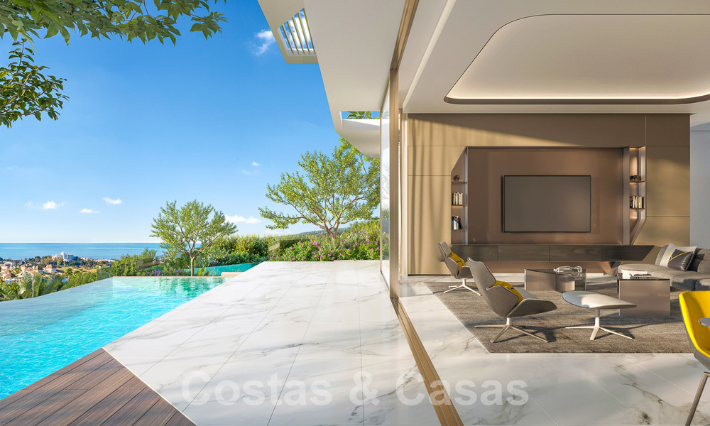 Nouvelles villas de luxe à vendre inspirées par Lamborghini dans les collines de Marbella - Benahavis 55902