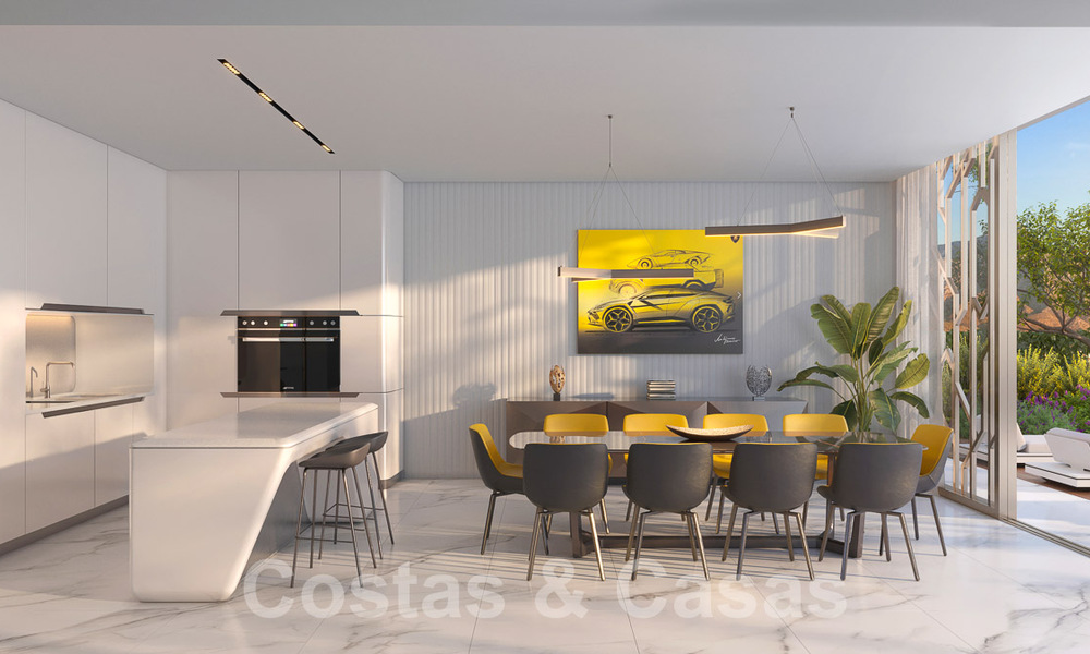 Nouvelles villas de luxe à vendre inspirées par Lamborghini dans les collines de Marbella - Benahavis 55904