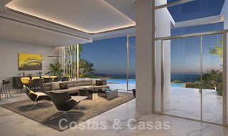 Nouvelles villas de luxe à vendre inspirées par Lamborghini dans les collines de Marbella - Benahavis 55906 