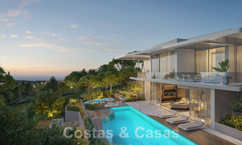 Nouvelles villas de luxe à vendre inspirées par Lamborghini dans les collines de Marbella - Benahavis 55907