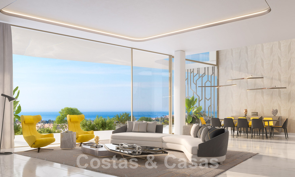 Nouvelles villas de luxe à vendre inspirées par Lamborghini dans les collines de Marbella - Benahavis 55909