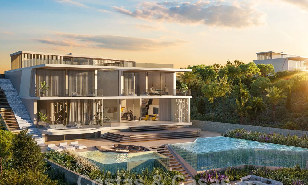 Nouvelles villas de luxe à vendre inspirées par Lamborghini dans les collines de Marbella - Benahavis 55910