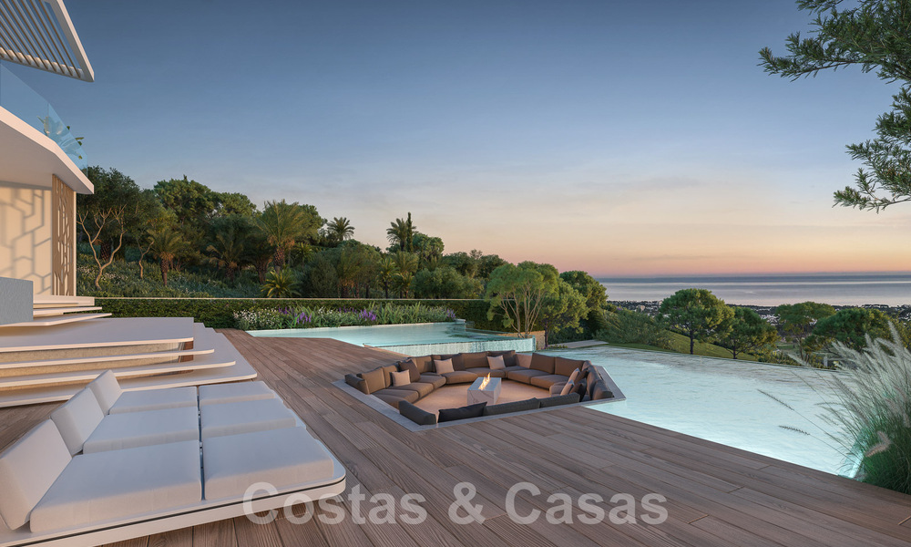 Nouvelles villas de luxe à vendre inspirées par Lamborghini dans les collines de Marbella - Benahavis 55915