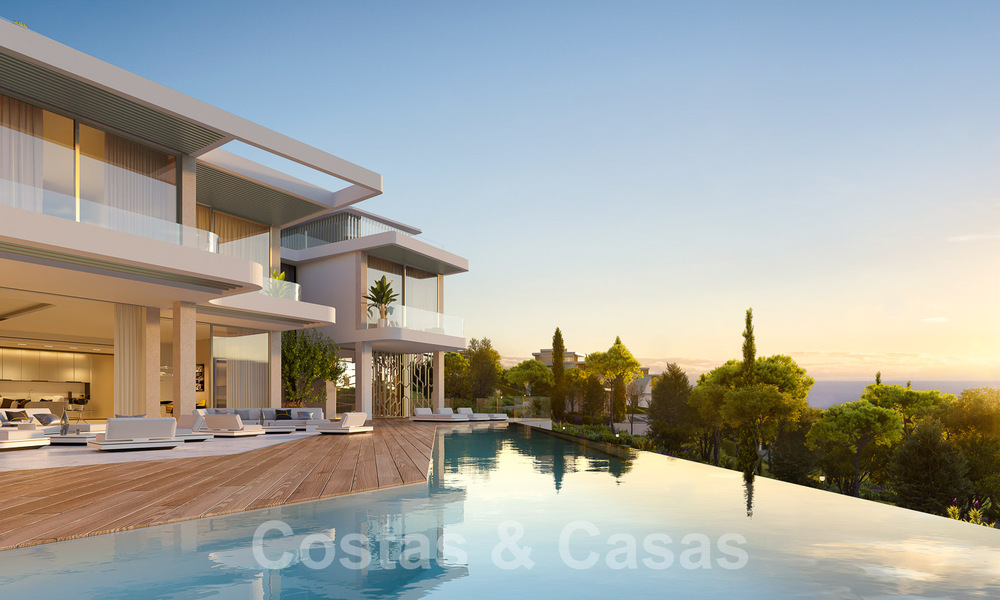 Nouvelles villas de luxe à vendre inspirées par Lamborghini dans les collines de Marbella - Benahavis 55921