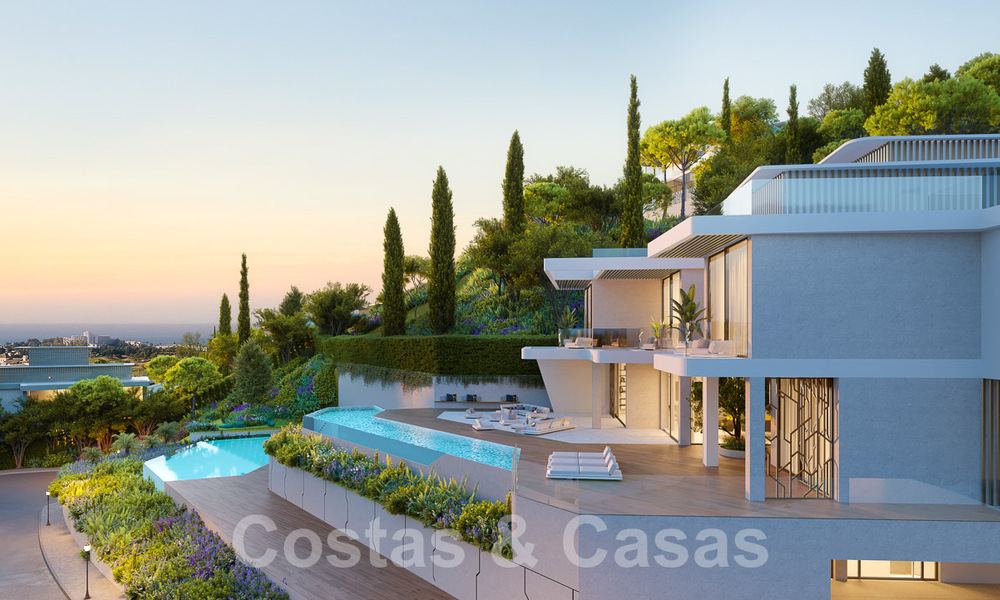 Nouvelles villas de luxe à vendre inspirées par Lamborghini dans les collines de Marbella - Benahavis 55922