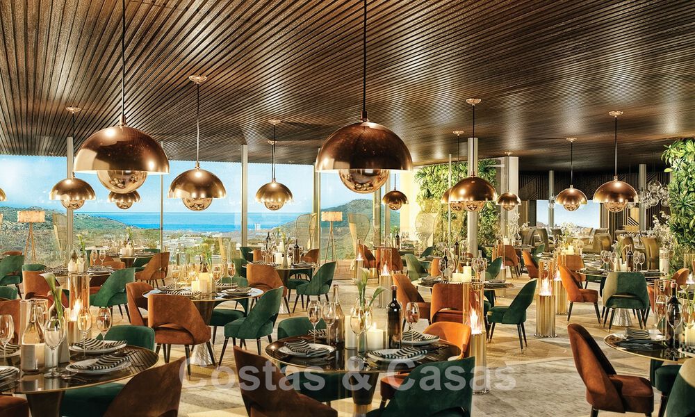 Appartements modernes, contemporains et luxueux avec vue sur la mer à vendre, à proximité du centre de Marbella 55401