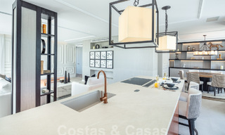 Villa supérieure rénovée de style moderne à vendre au cœur de la vallée du golf de Nueva Andalucia, Marbella 56053 
