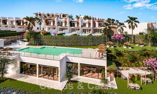 Nouveau projet de maisons mitoyennes à vendre, à deux pas du club de golf de Mijas Costa, Costa del Sol 61200 
