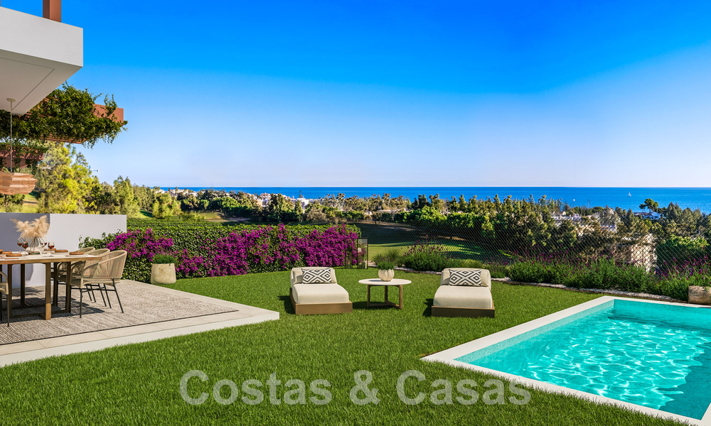 Nouveau projet de maisons mitoyennes à vendre, à deux pas du club de golf de Mijas Costa, Costa del Sol 61205