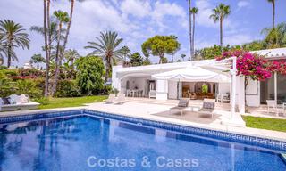 Villa de plain-pied à vendre à quelques pas de la plage sur le nouveau Golden Mile entre Marbella et Estepona 56491 