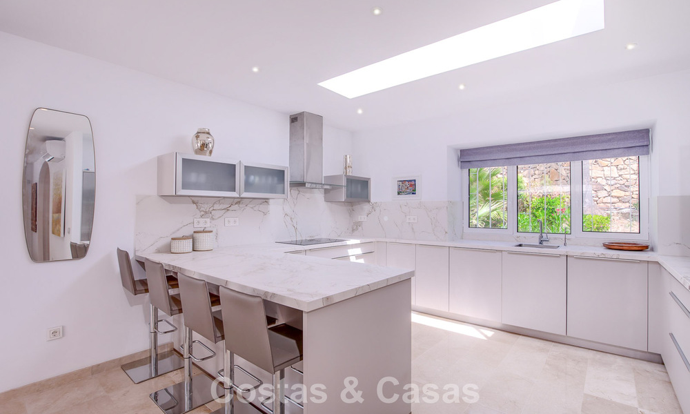 Villa de plain-pied à vendre à quelques pas de la plage sur le nouveau Golden Mile entre Marbella et Estepona 56493