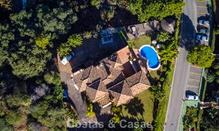 Prestigieuse villa de luxe à vendre dans un style espagnol classique avec vue sur la mer à La Quinta à Marbella - Benahavis 56525 