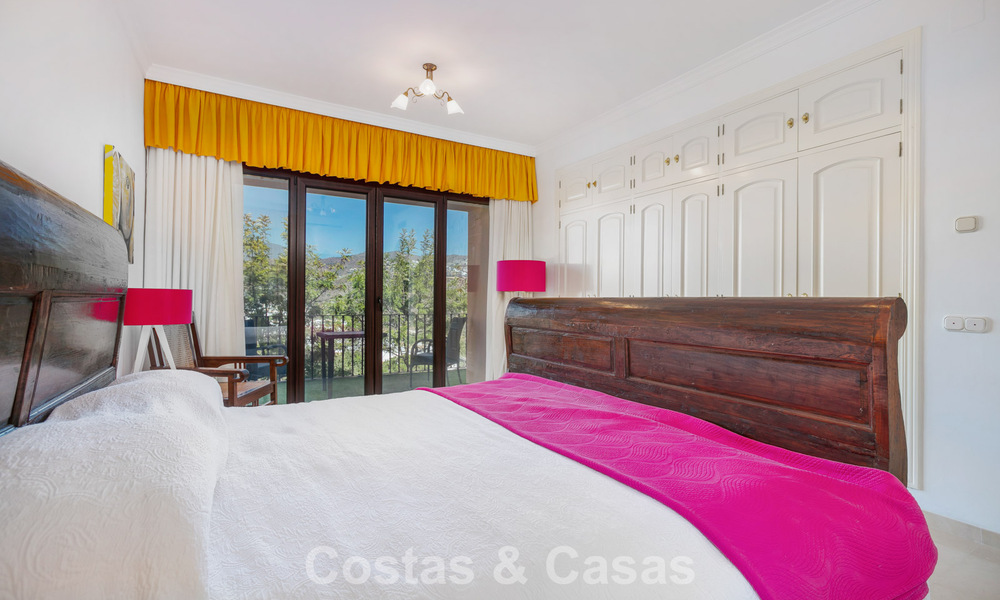 Prestigieuse villa de luxe à vendre dans un style espagnol classique avec vue sur la mer à La Quinta à Marbella - Benahavis 56527
