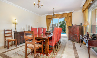 Prestigieuse villa de luxe à vendre dans un style espagnol classique avec vue sur la mer à La Quinta à Marbella - Benahavis 56532 