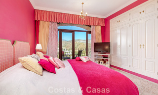 Prestigieuse villa de luxe à vendre dans un style espagnol classique avec vue sur la mer à La Quinta à Marbella - Benahavis 56541 