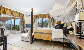Prestigieuse villa de luxe à vendre dans un style espagnol classique avec vue sur la mer à La Quinta à Marbella - Benahavis 56548 