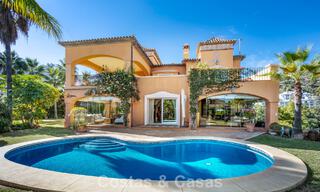 Prestigieuse villa de luxe à vendre dans un style espagnol classique avec vue sur la mer à La Quinta à Marbella - Benahavis 56558 