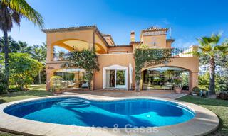 Prestigieuse villa de luxe à vendre dans un style espagnol classique avec vue sur la mer à La Quinta à Marbella - Benahavis 56558 
