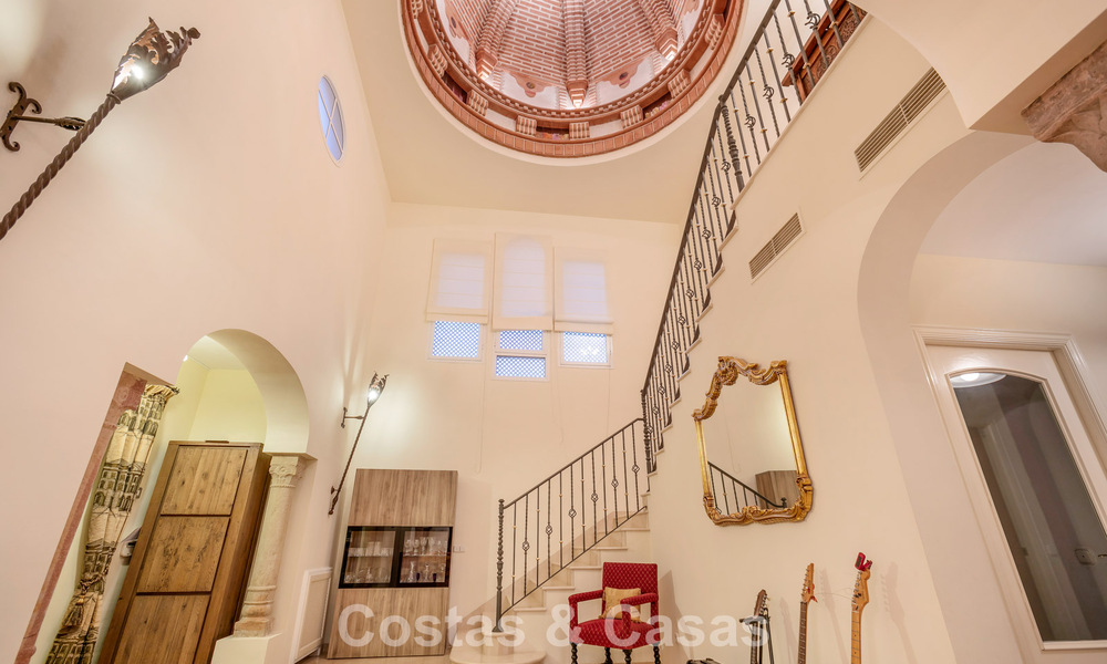 Prestigieuse villa de luxe à vendre dans un style espagnol classique avec vue sur la mer à La Quinta à Marbella - Benahavis 56565
