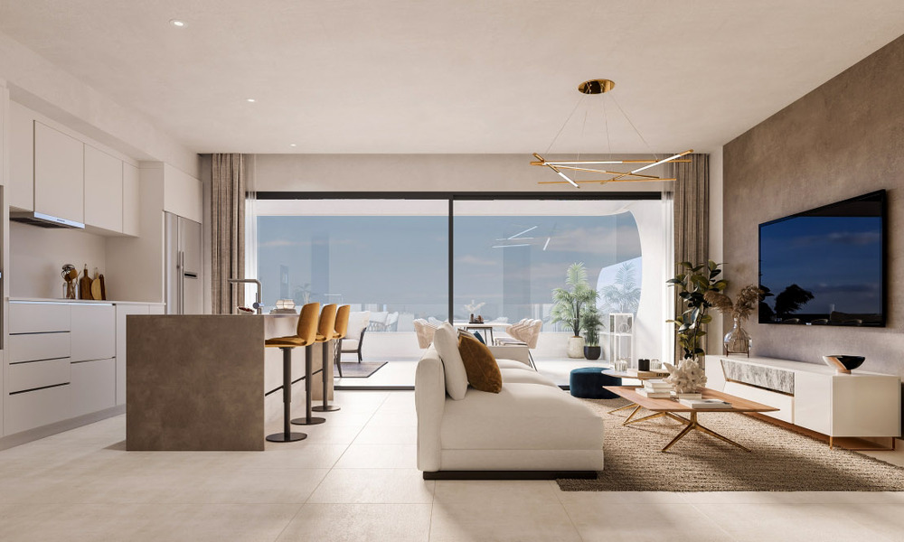 Nouvelle promotion d'appartements à vendre à quelques pas de la plage sur le nouveau Golden Mile entre Marbella et Estepona 56447