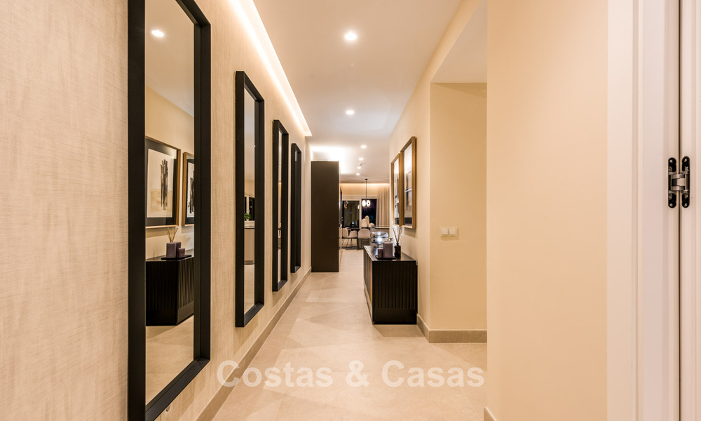 Prestigieux appartement avec jardin à vendre dans un complexe balnéaire de première ligne sur le nouveau Golden Mile entre Marbella et le centre d'Estepona 56614