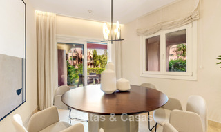 Prestigieux appartement avec jardin à vendre dans un complexe balnéaire de première ligne sur le nouveau Golden Mile entre Marbella et le centre d'Estepona 56616 