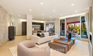 Prestigieux appartement avec jardin à vendre dans un complexe balnéaire de première ligne sur le nouveau Golden Mile entre Marbella et le centre d'Estepona 56624 