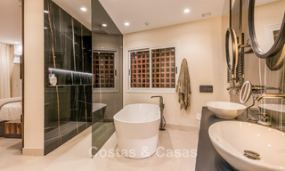 Prestigieux appartement avec jardin à vendre dans un complexe balnéaire de première ligne sur le nouveau Golden Mile entre Marbella et le centre d'Estepona 56640 