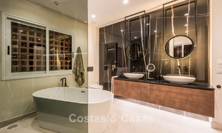 Prestigieux appartement avec jardin à vendre dans un complexe balnéaire de première ligne sur le nouveau Golden Mile entre Marbella et le centre d'Estepona 56641 