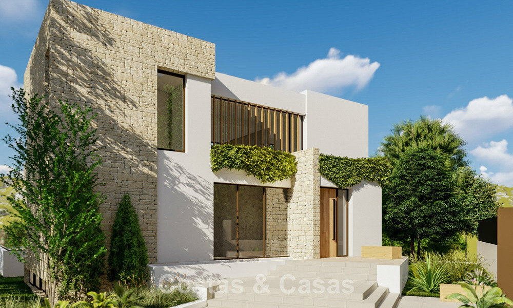 Villa de luxe à haute performance énergétique sur plan à vendre avec vue panoramique sur la mer à Mijas, Costa del Sol 56255