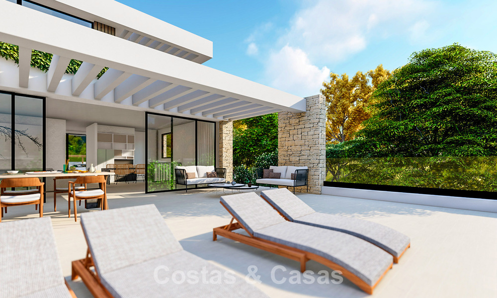 Villa de luxe durable hors plan à vendre avec magnifique vue sur la mer à Mijas, Costa del Sol 56262