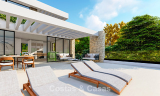 Villa de luxe durable hors plan à vendre avec magnifique vue sur la mer à Mijas, Costa del Sol 56262 