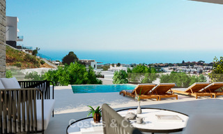 Villa de luxe durable hors plan à vendre avec magnifique vue sur la mer à Mijas, Costa del Sol 56263 