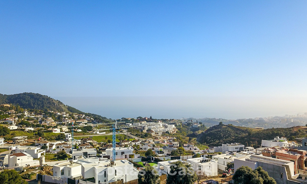 Villa de standing sur plan à vendre avec vue panoramique sur la mer à Mijas, Costa del Sol 56264