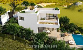 Villa de luxe à vendre avec vue imprenable sur la mer à Mijas, Costa del Sol 56275 