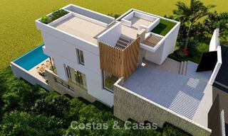 Villa de luxe à vendre avec vue imprenable sur la mer à Mijas, Costa del Sol 56276 