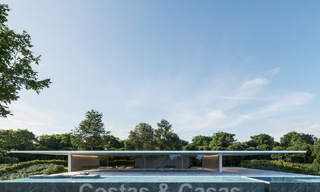 Superbe villa d'architecte à vendre dans la prestigieuse communauté fermée de Valderrama à Sotogrande 56906 