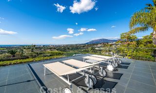 Villa contemporaine de luxe à vendre avec vue sur la mer dans un complexe de golf cinq étoiles à Marbella - Benahavis 56755 