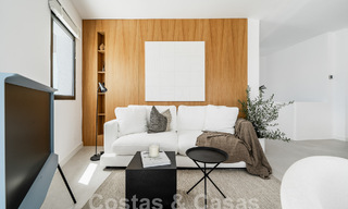 Penthouse de luxe de style scandinave entièrement rénové à vendre avec terrasse spacieuse, sur le Golden Mile de Marbella 56817 