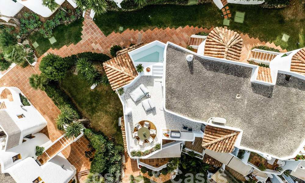 Penthouse de luxe de style scandinave entièrement rénové à vendre avec terrasse spacieuse, sur le Golden Mile de Marbella 56826