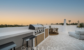 Penthouse de luxe de style scandinave entièrement rénové à vendre avec terrasse spacieuse, sur le Golden Mile de Marbella 56829 