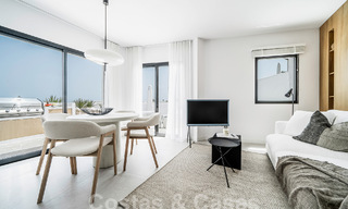 Penthouse de luxe de style scandinave entièrement rénové à vendre avec terrasse spacieuse, sur le Golden Mile de Marbella 56831 