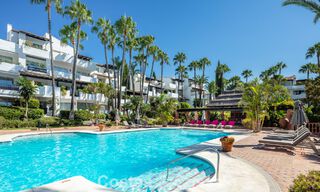 Appartement de luxe sophistiqué à vendre dans le complexe exclusif Puente Romano sur le Golden Mile, Marbella 56148 