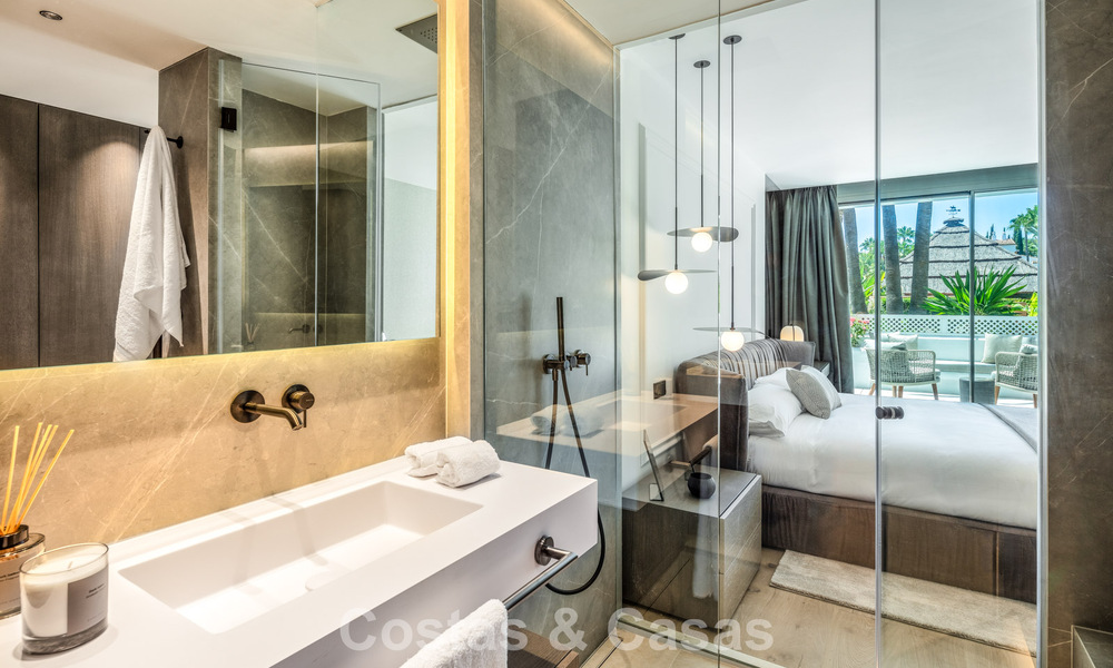 Appartement de luxe sophistiqué à vendre dans le complexe exclusif Puente Romano sur le Golden Mile, Marbella 56150