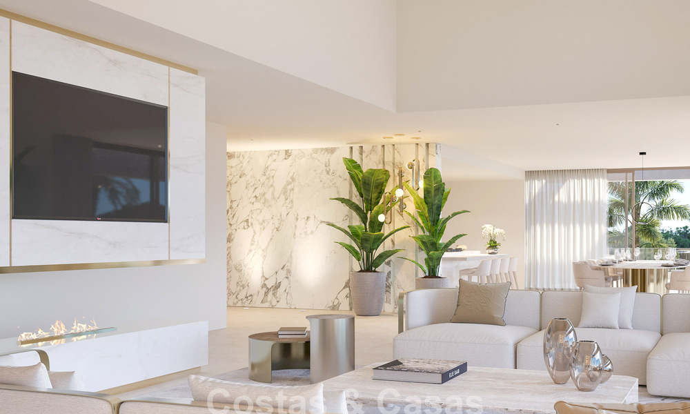 Nouveau projet exclusif de villas inspirées par Elie Saab à vendre près du quartier résidentiel de Sierra Blanca sur le Golden Mile de Marbella 56468