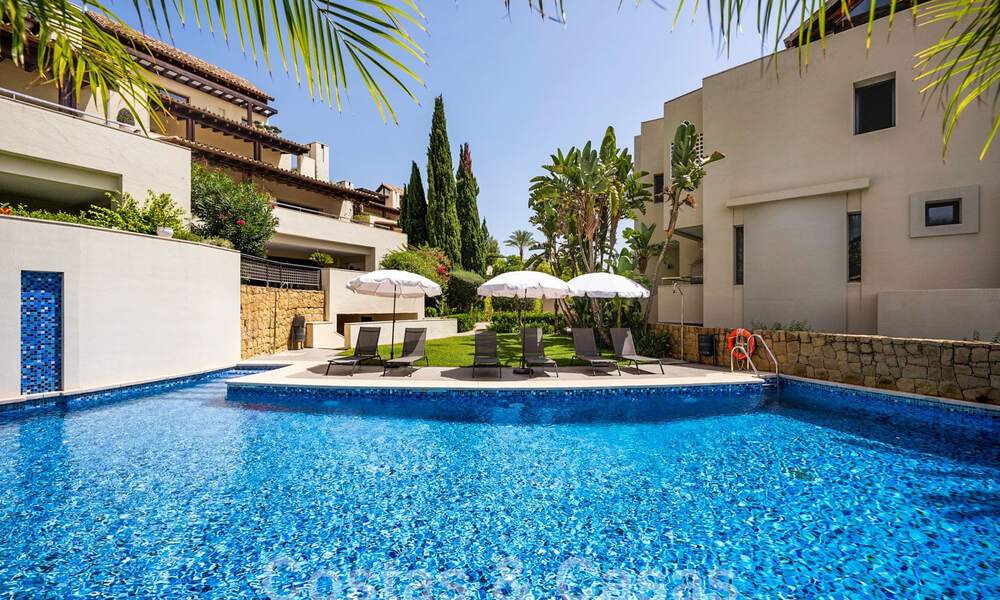 Luxueux appartement méditerranéen moderne à vendre près de la Sierra Blanca sur le Golden Mile de Marbella 57390