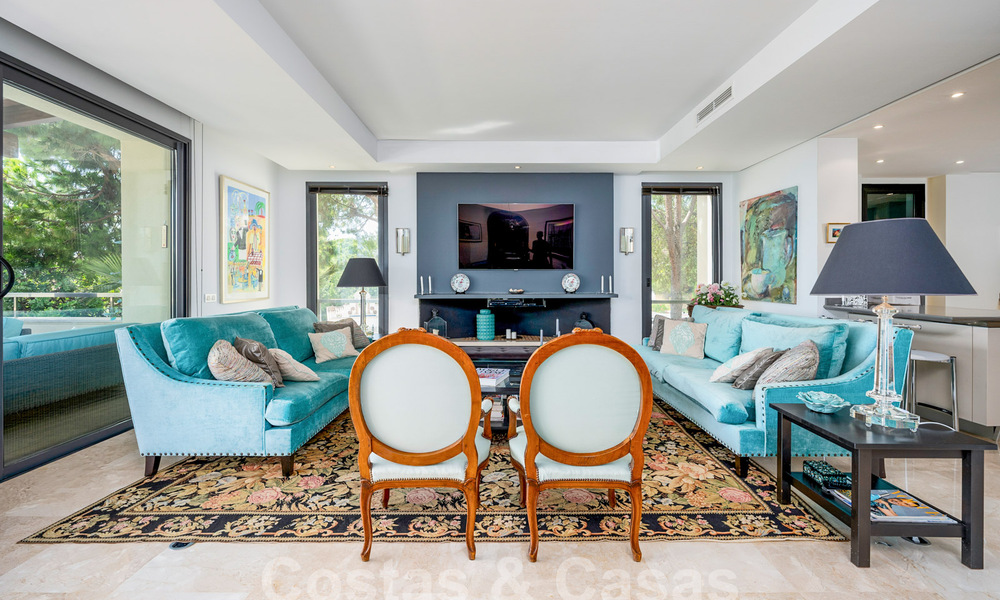 Luxueux appartement méditerranéen moderne à vendre près de la Sierra Blanca sur le Golden Mile de Marbella 57414