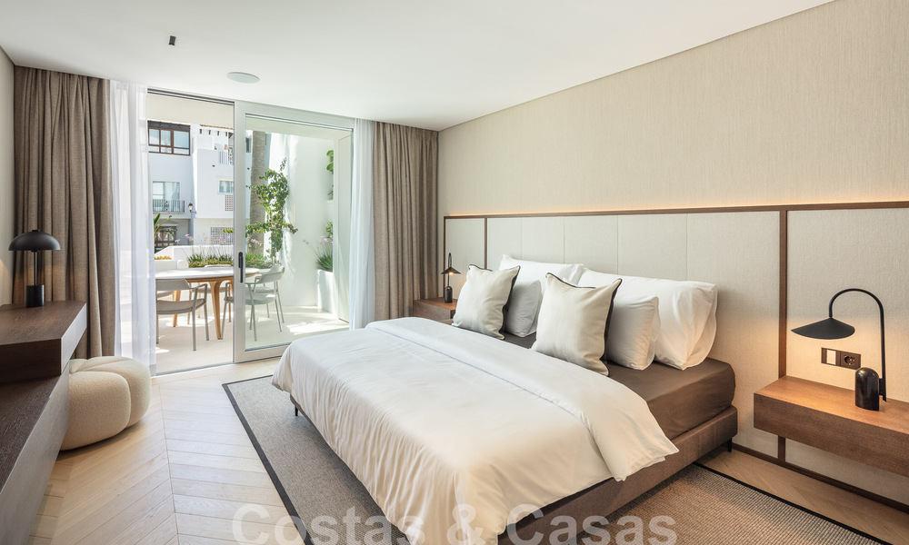 Magnifique appartement à vendre avec vue sur la mer dans la Marina Puente Romano à Marbella 57257