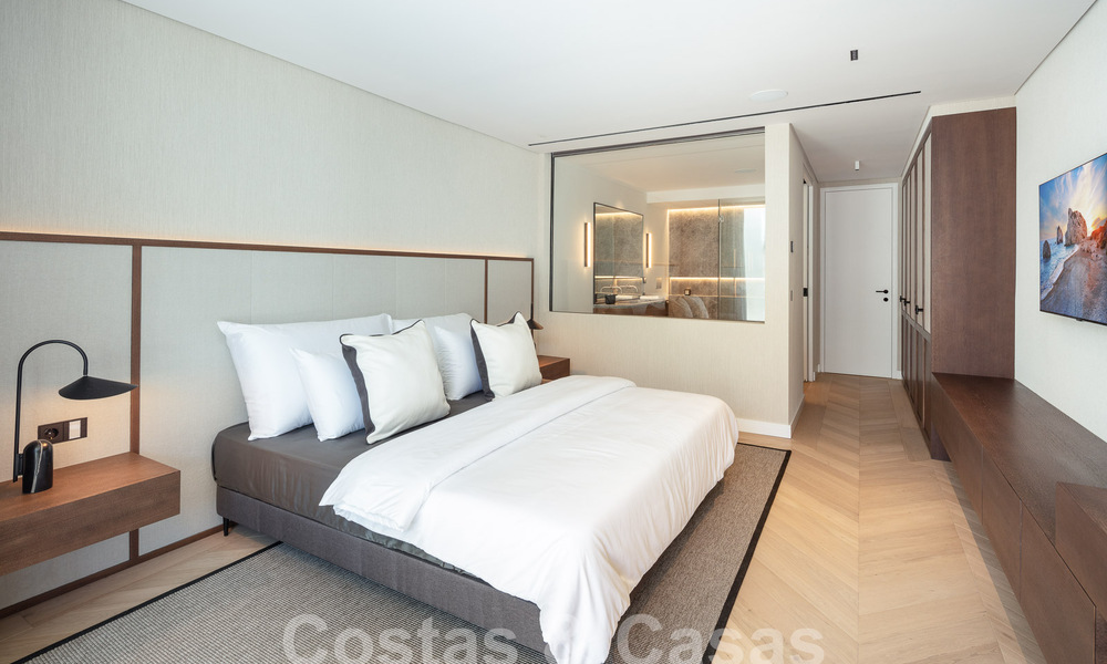 Magnifique appartement à vendre avec vue sur la mer dans la Marina Puente Romano à Marbella 57259