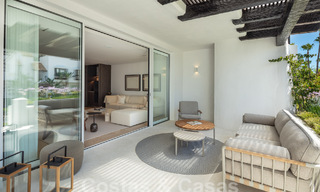 Magnifique appartement à vendre avec vue sur la mer dans la Marina Puente Romano à Marbella 57262 